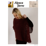 AYX 2424 Crochet Throw Over Top